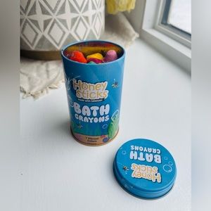 Honey Sticks bath crayons. 100% nontoxic. Beeswax. Handmade in New Zealand.